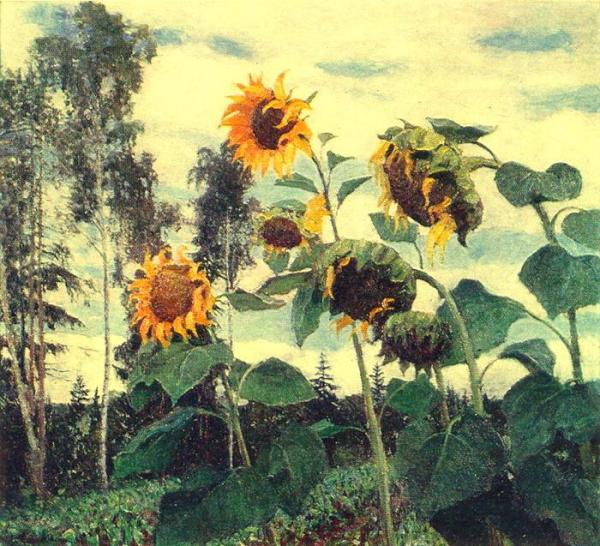 Sunflowers by Igor Grabar