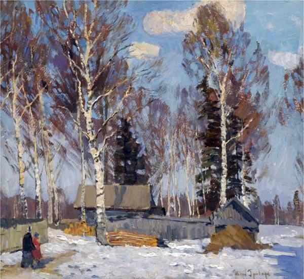 Winter Landscape by Igor Grabar