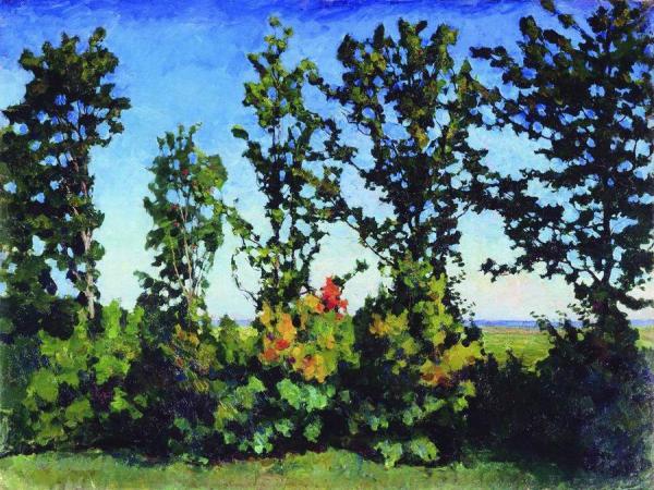 Young Oaks by Igor Grabar