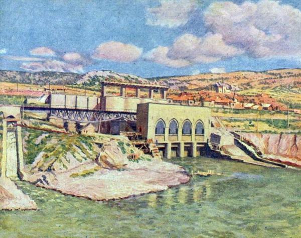 Ilya Mashkov Hydro-electric Power Plant In Georgia