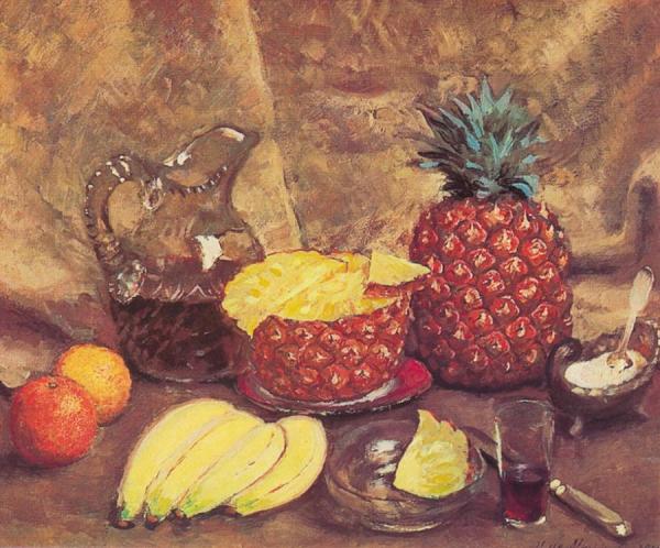 Pineapples And Bananas by Ilya Mashkov