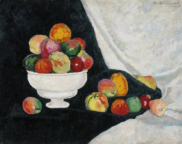 Still Life With Apples by Ilya Mashkov