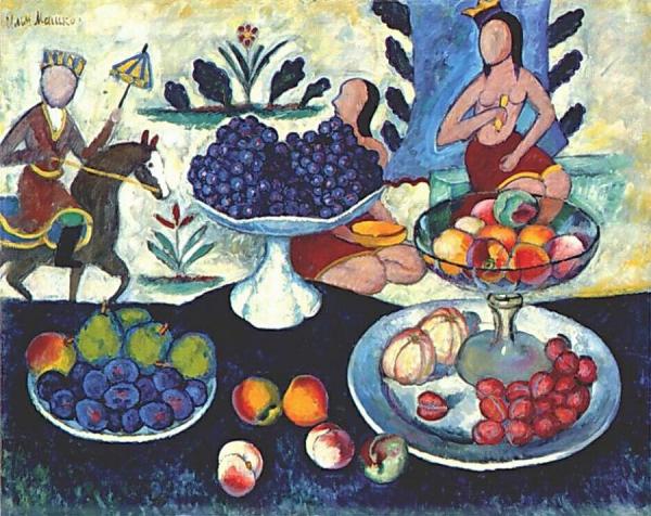 Still Life With Fruit by Ilya Mashkov