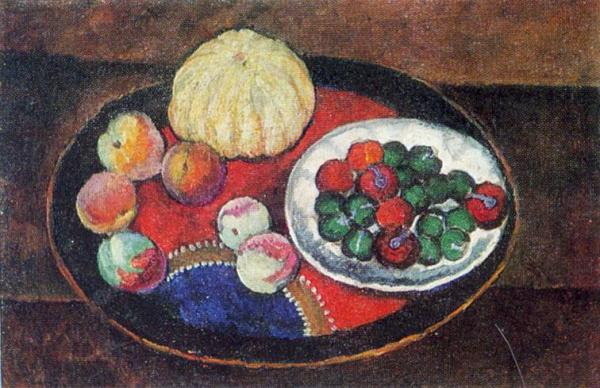 Still Life With Fruit by Ilya Mashkov
