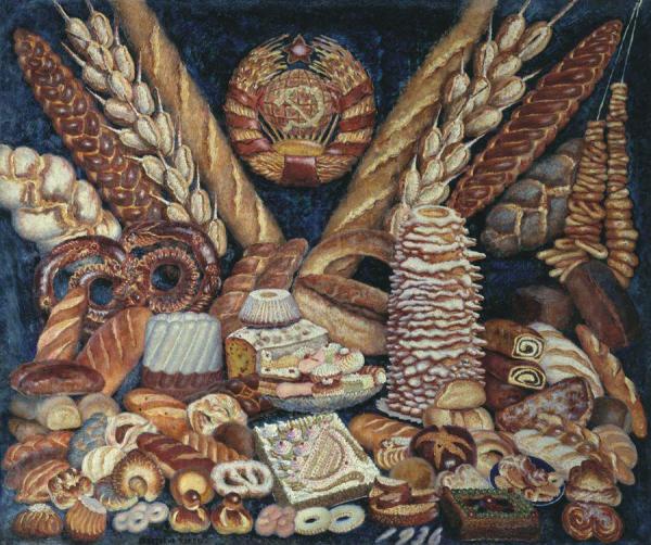 The Soviet Bread by Ilya Mashkov Oil Painting Reproductions