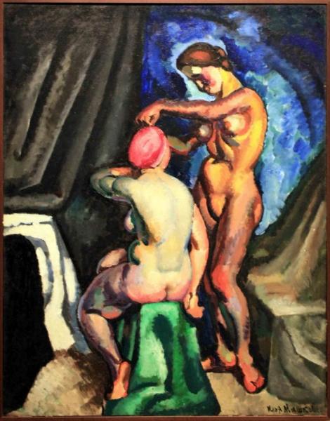 Two Nudes by Ilya Mashkov