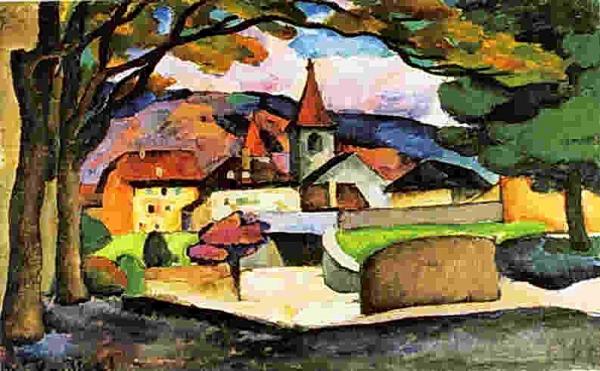 Urban Landscape by Ilya Mashkov