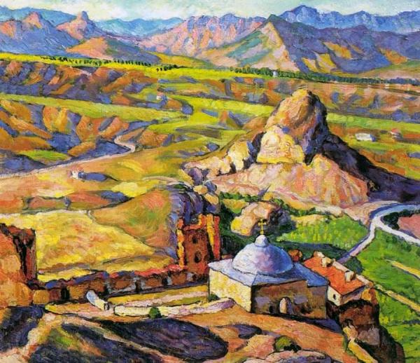 Ilya Mashkov View Of The Genoese Fortress In Sudak