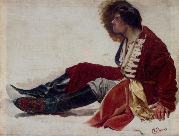 A Bemused Moment by Ilya Yefimovich Repin