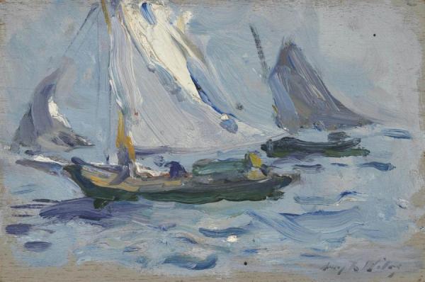 Racing With The Wind by Irving Ramsey Wiles