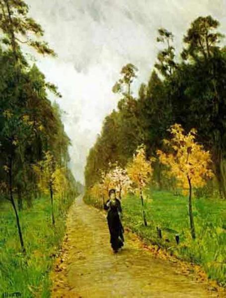 Autumn Day, Sokolniki by Isaac Ilich Levitan