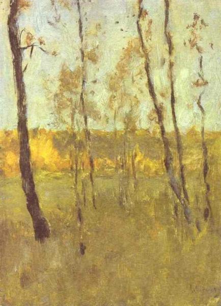 Autumn. Study by Isaac Ilich Levitan