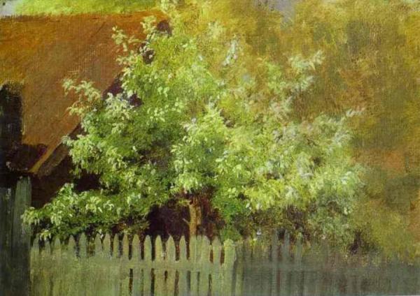 Bird-cherry Tree by Isaac Ilich Levitan