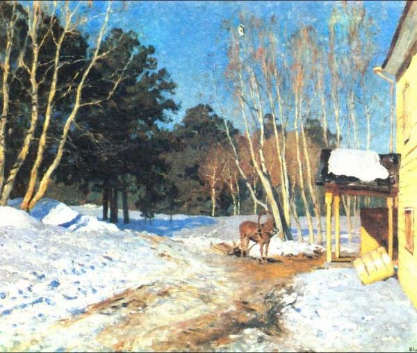 March by Isaac Ilich Levitan