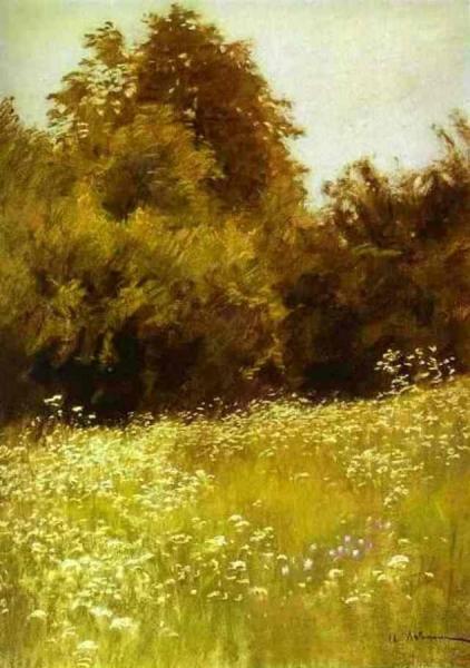Meadow On The Edge Of A Forest by Isaac Ilich Levitan