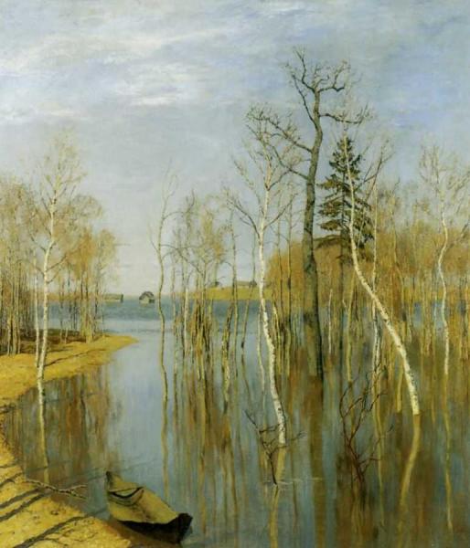 Spring Flood by Isaac Ilich Levitan