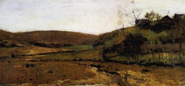 Spring, Khotkovo by Isaac Ilich Levitan