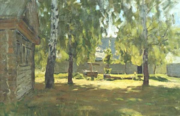 Sunny Day by Isaac Ilich Levitan Oil Painting Reproductions