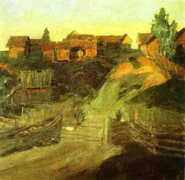 The Last Rays Of The Sun by Isaac Ilich Levitan