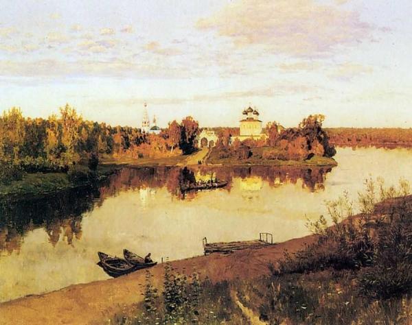 Vesper Chimes by Isaac Ilich Levitan