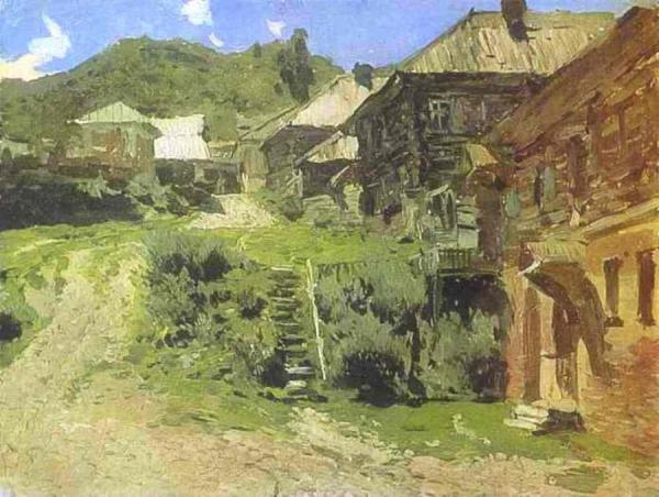 View In Plios. Study by Isaac Ilich Levitan