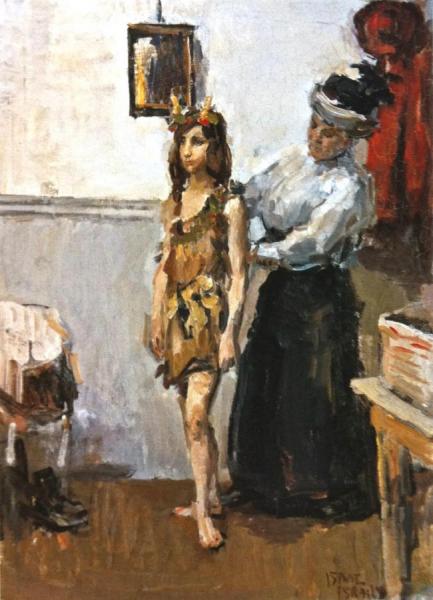 In The Dressing Room by Isaac Israels