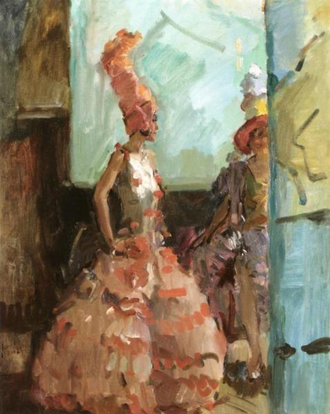 Revue Girls In The Scale Theater, The Hague by Isaac Israels