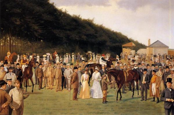 Newmarket, A July Meeting by Isaac J. Cullin
