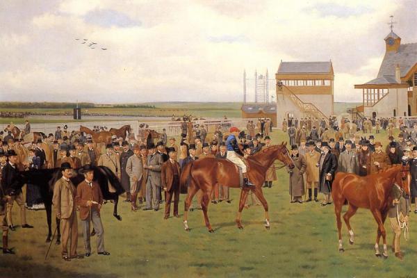Newmarket, The Rowley Mile Course, The 2,000 Guineas by Isaac J. Cullin