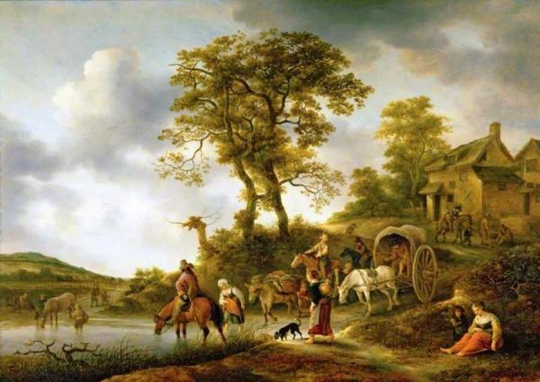 A Ford by Isaac Van Ostade