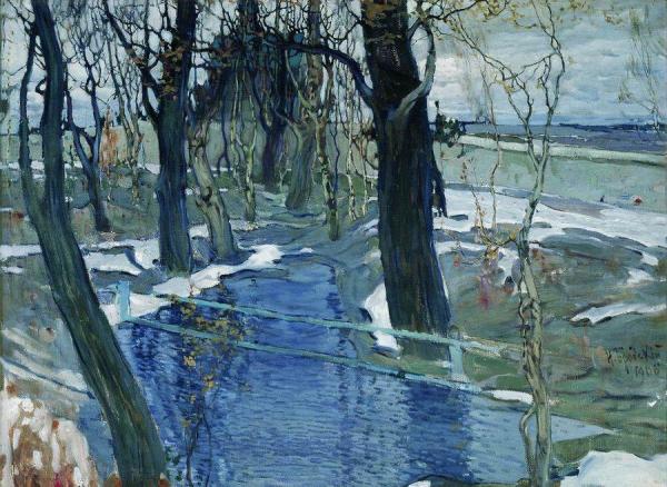 Early Spring by Isaak Brodsky