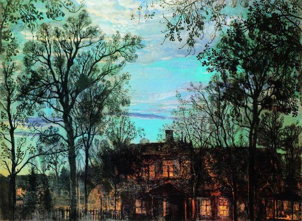 The New Moon by Isaak Brodsky