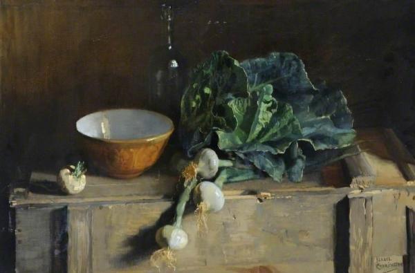 Still Life, Vegetables by Isabel Codrington