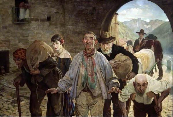The Beggars Are Coming To Town by Isabel Codrington