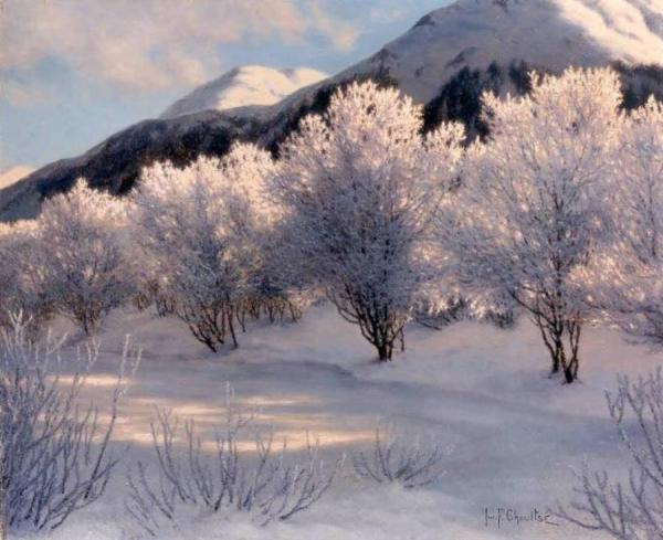 Ivan Fedorovich Choultse Hiver, Haute Savoie, Suisse