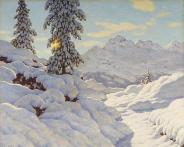Ivan Fedorovich Choultse Sun And Snow