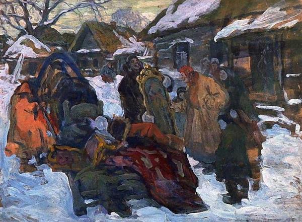 Arrival Of The Mirror by Ivan Goryushkin-sorokopudov