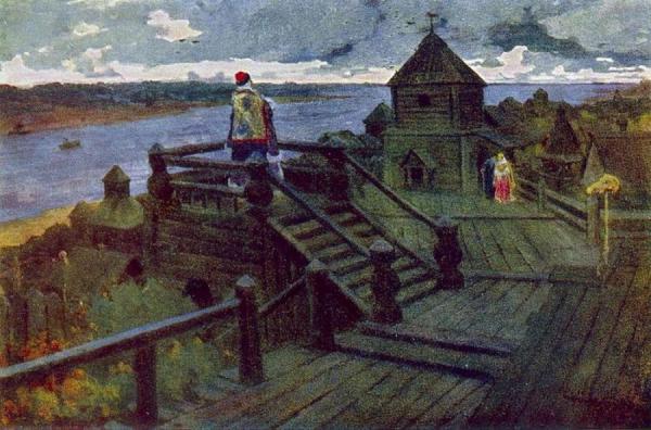 Yaroslavna's Lament by Ivan Goryushkin-sorokopudov Oil Painting Reproductions