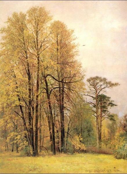 Autumn by Ivan Ivanovich Shishkin
