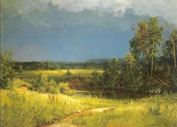 Before A Thunderstorm by Ivan Ivanovich Shishkin