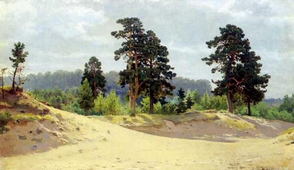 Edge Of Forest by Ivan Ivanovich Shishkin