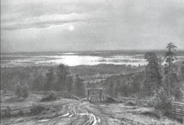 Flood Like Sea by Ivan Ivanovich Shishkin