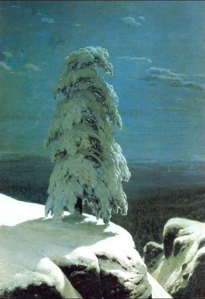 In The North Wild by Ivan Ivanovich Shishkin