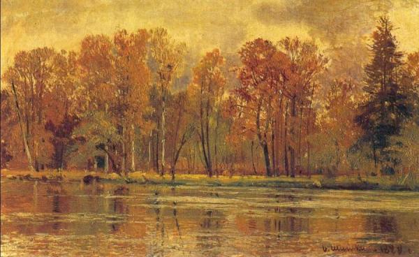 Indian Summer by Ivan Ivanovich Shishkin