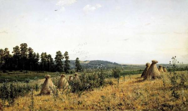 Landscape In The Polesie by Ivan Ivanovich Shishkin