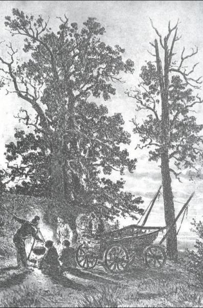 Night by Ivan Ivanovich Shishkin