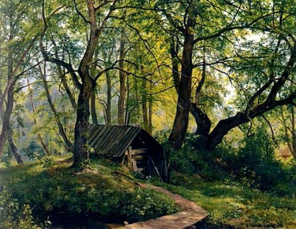 Old Limes by Ivan Ivanovich Shishkin