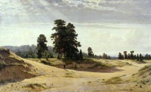 Sands by Ivan Ivanovich Shishkin