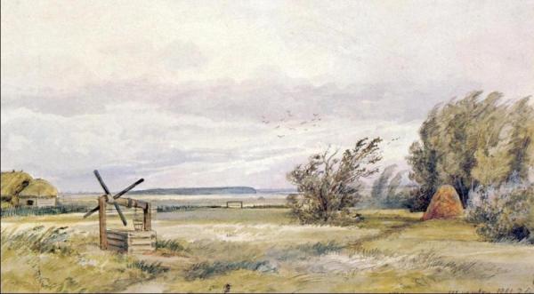 Ivan Ivanovich Shishkin Shmelevka, Windy Day