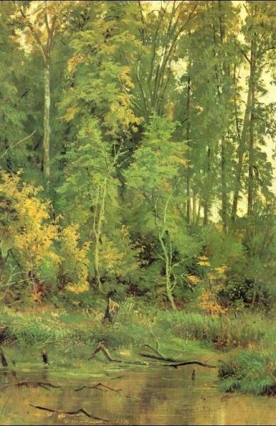 To Approach Autumn by Ivan Ivanovich Shishkin
